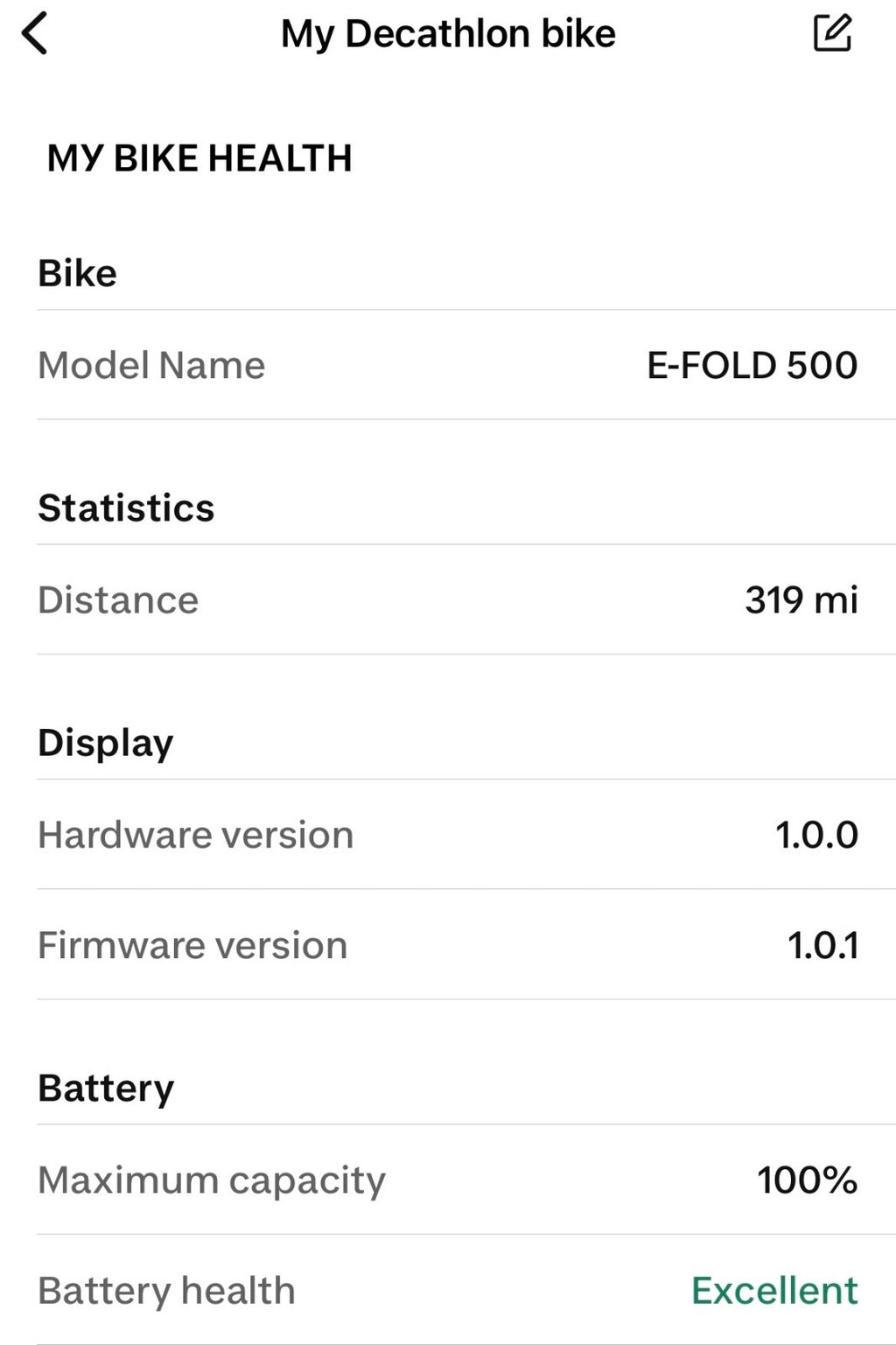 BTWIN Folding Elec Bike E-Fold 500 - Blue