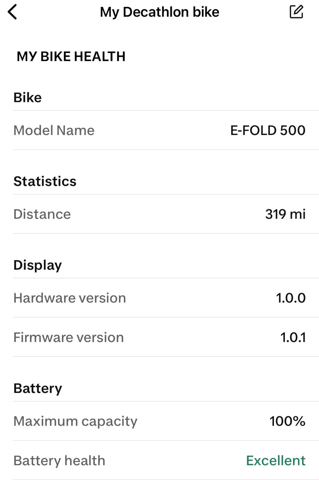 BTWIN Folding Elec Bike E-Fold 500 - Blue