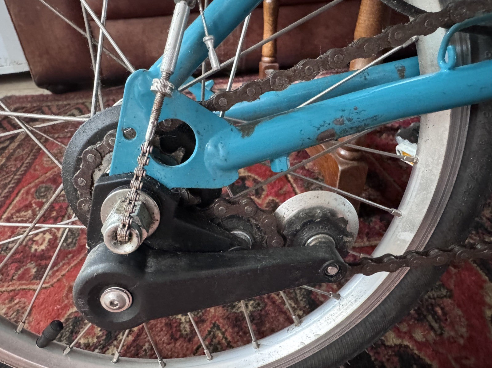 Brompton B75 16" Folding Bike - Blue