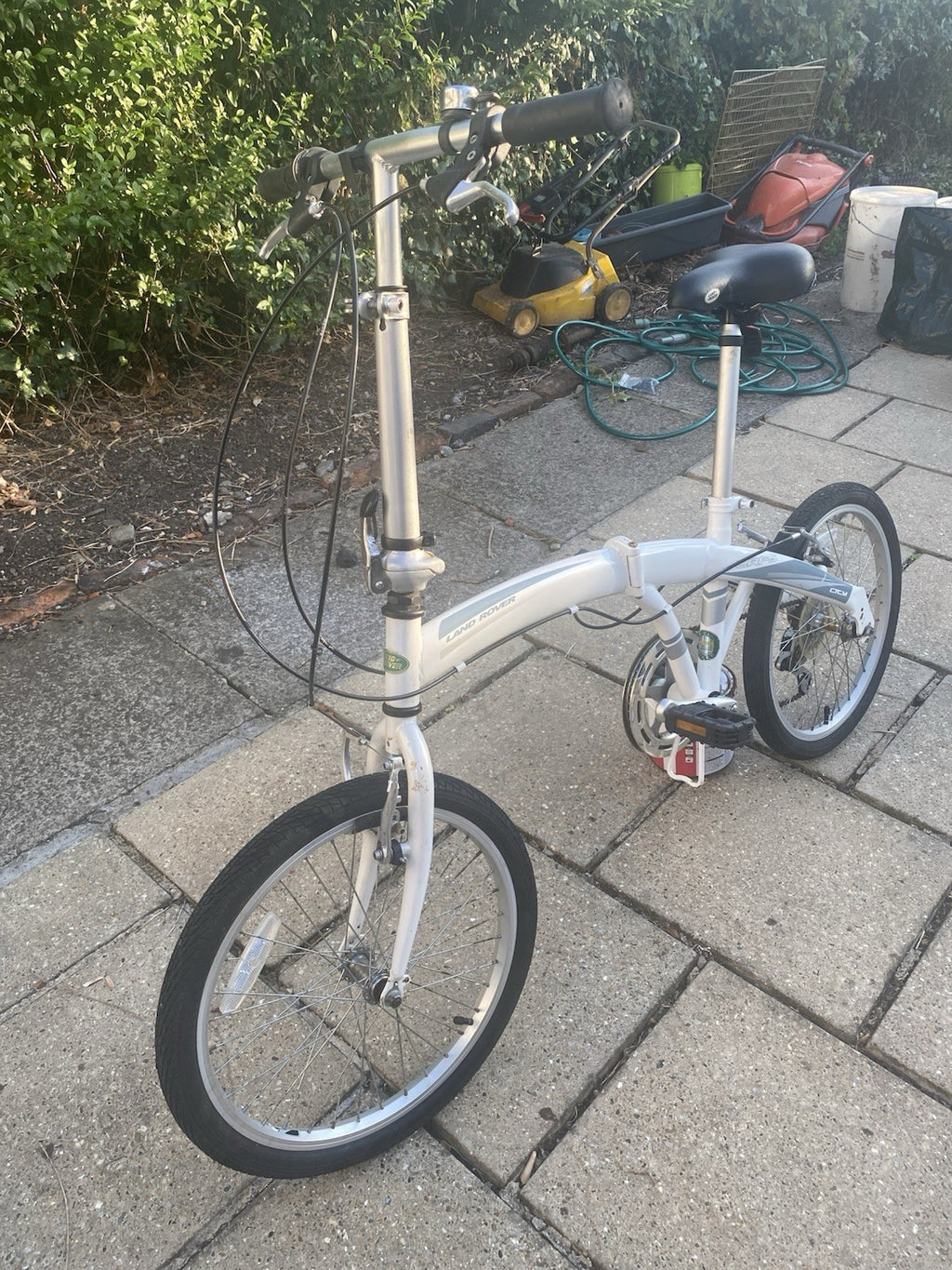 Land Rover City Lite Folding Bike 6 Speed Bicycle Fully Ridable With Cases