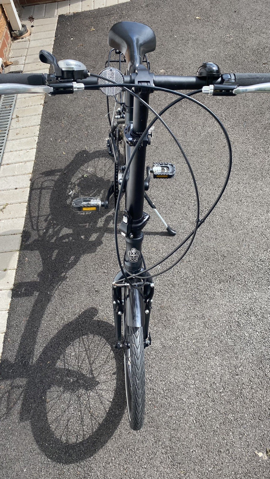 Unisex Dawes Kingpin 6061 Folding Bike Dark Grey