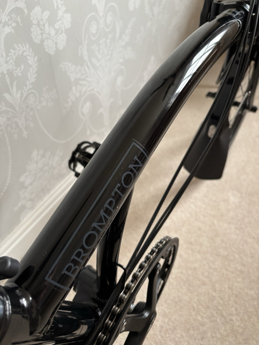 2022 Brompton C Line 6 Speed Black Edition Folding bicycle - Test Ridden Only
