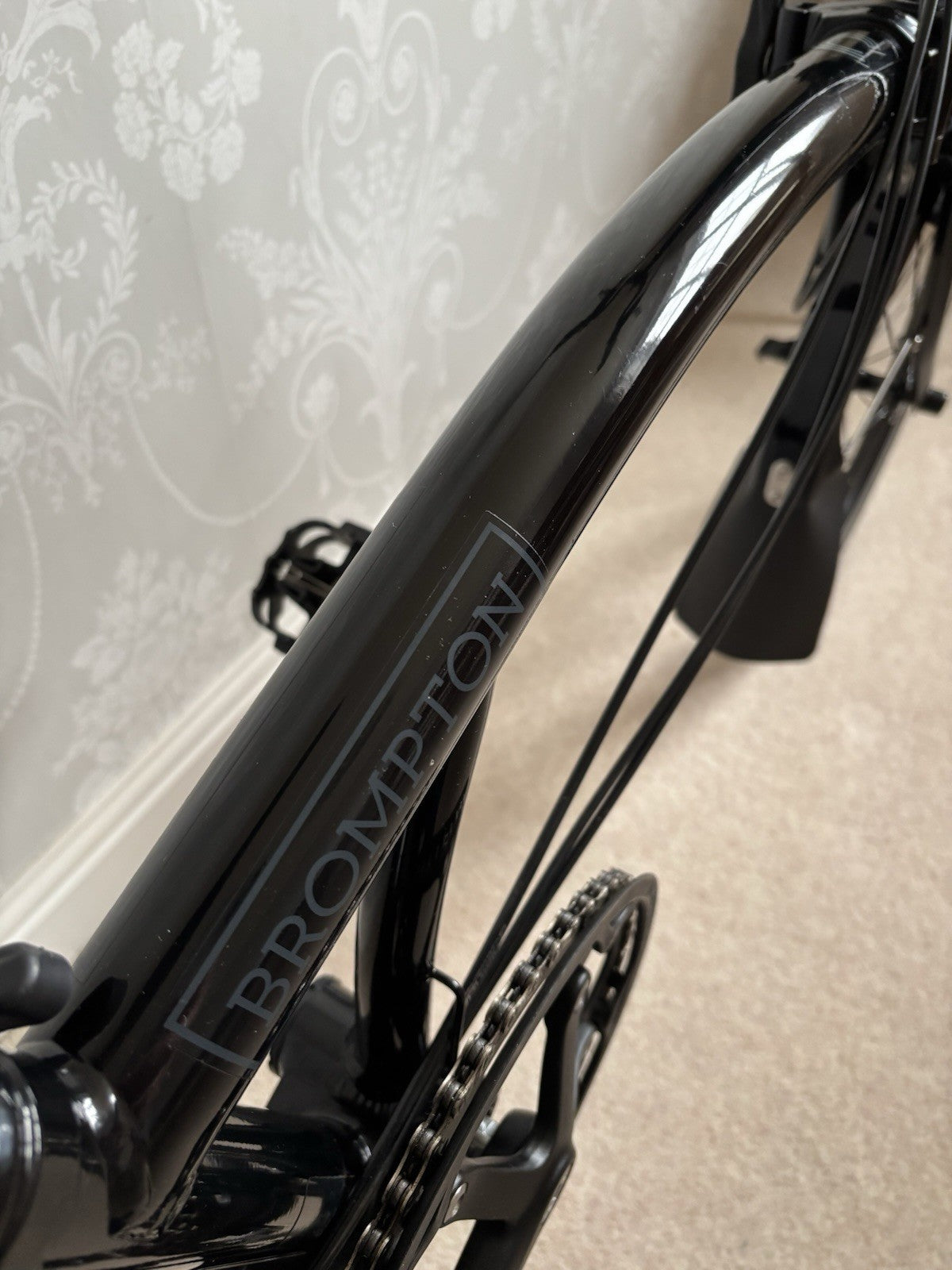 2022 Brompton C Line 6 Speed Black Edition Folding bicycle - Test Ridden Only
