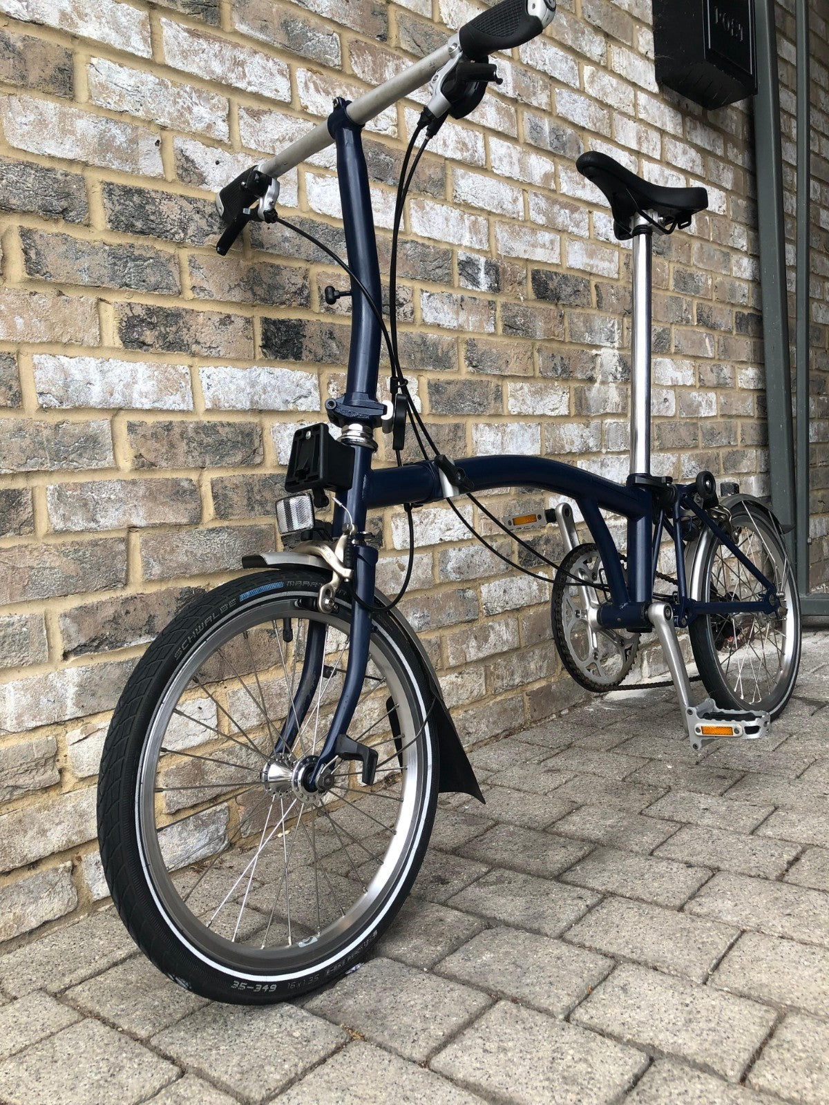 Brompton Tempest Blue 2 Speed Low S2L - WORLDWIDE DELIVERY