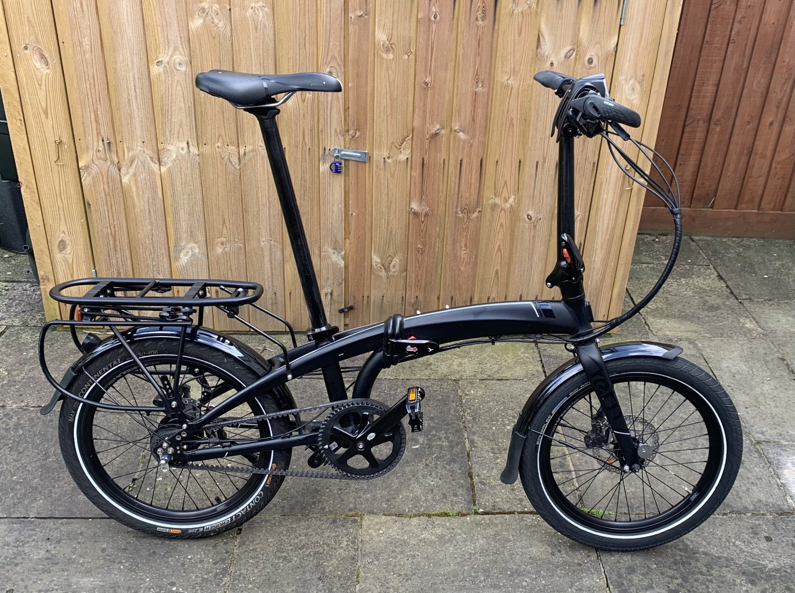 Tern Verge S8i Folding Bike 20" Matte Black