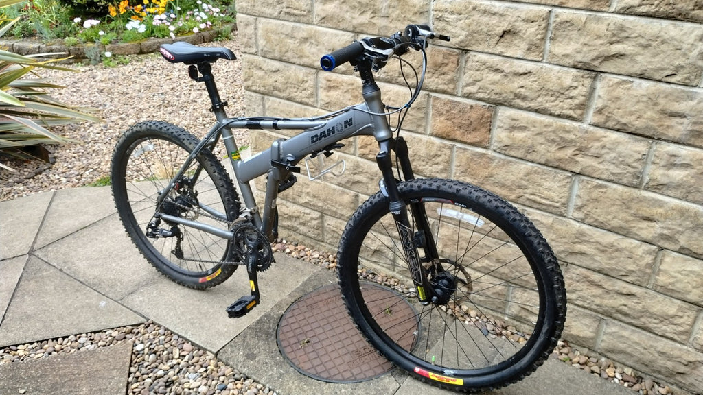 Dahon Zero G 26" Folding Mountain Bike in Grey