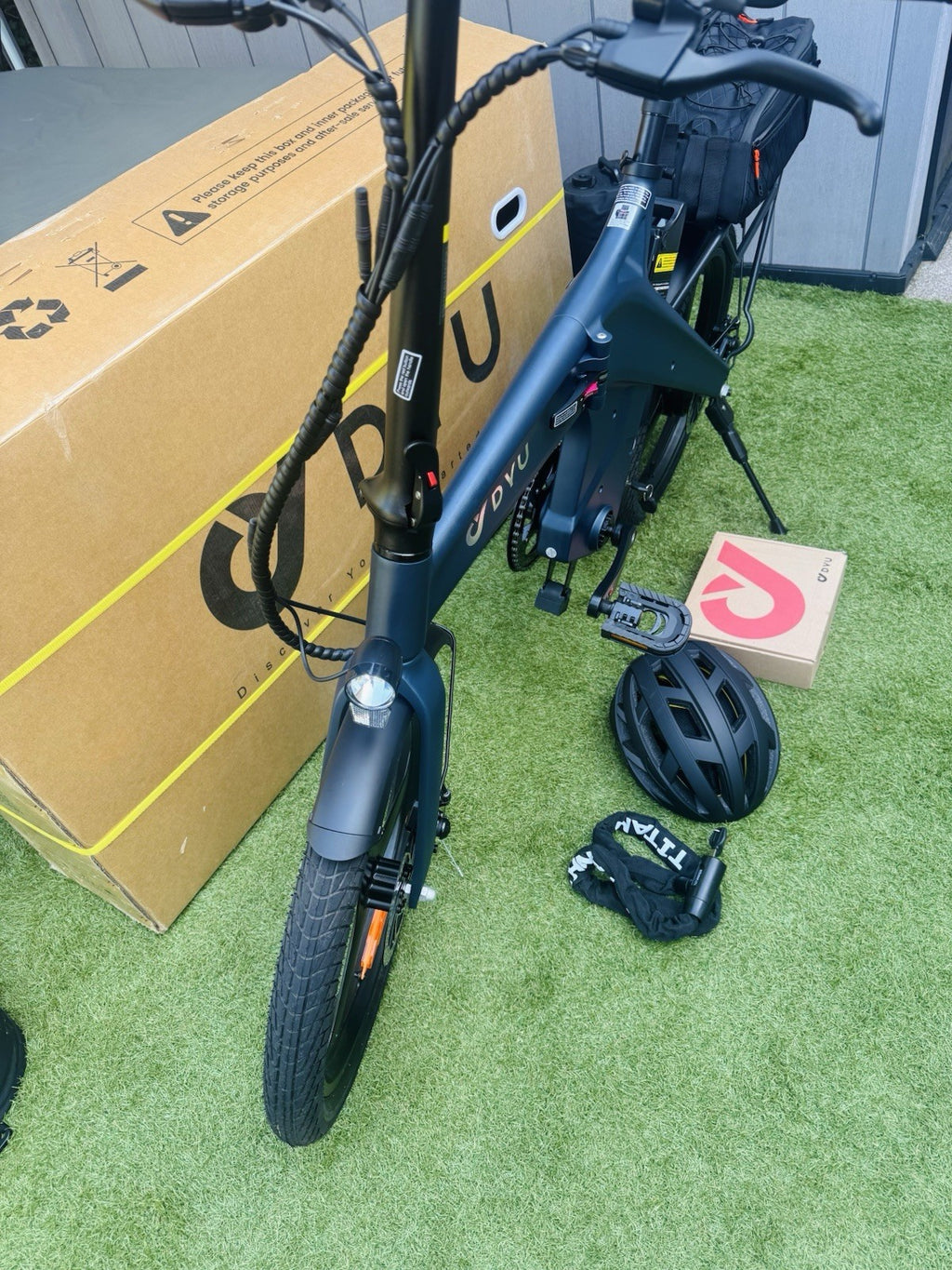 DYU T1 Folding Bike 20'' UK Legal