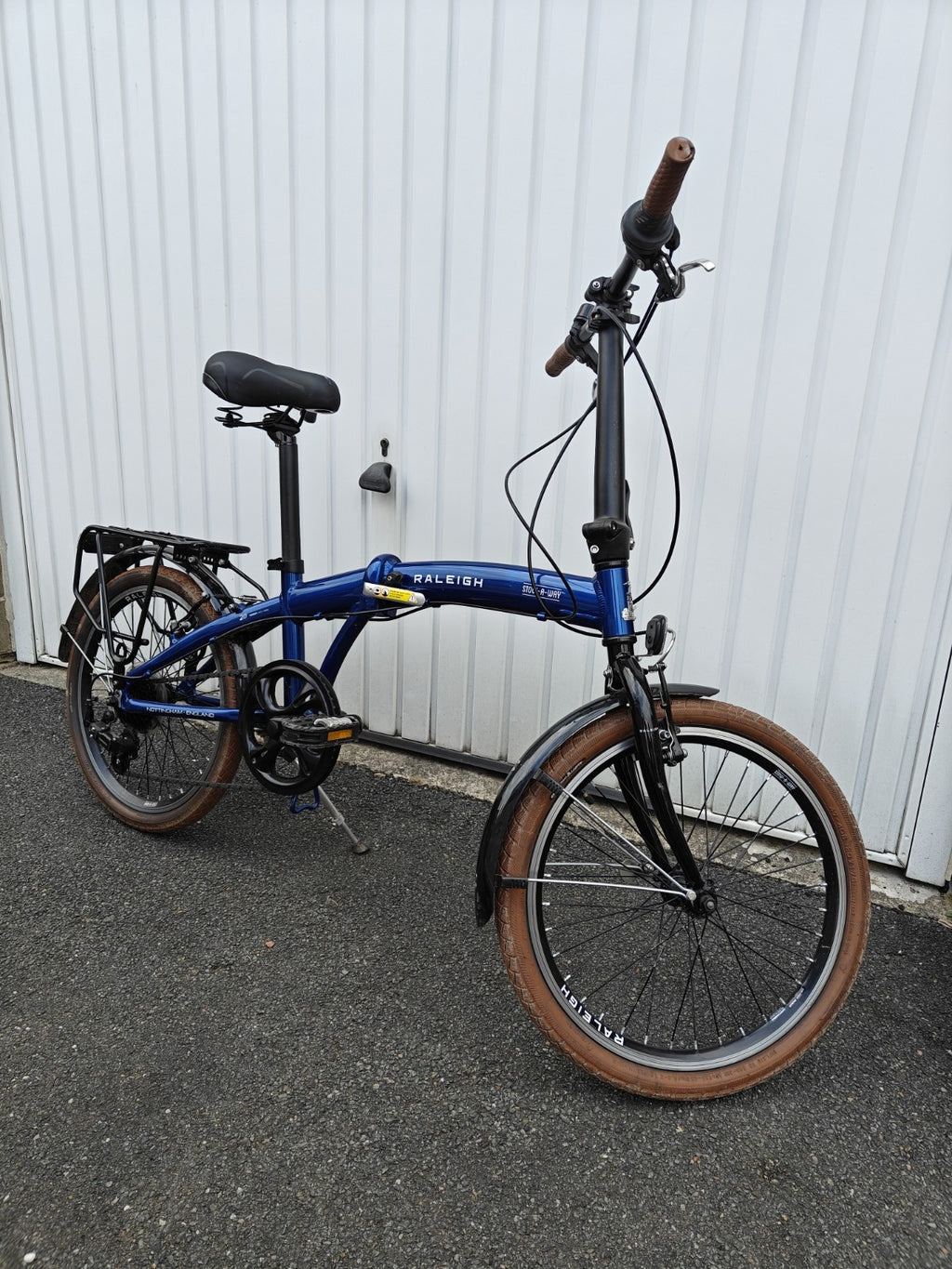 Raleigh stow-a-way Folding Bike 7 Speed