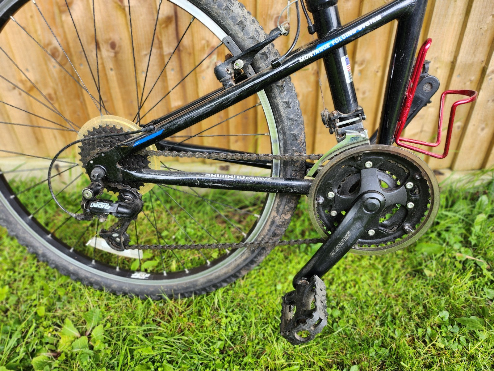 Montague Full-Size Foldable Mountain Bike.