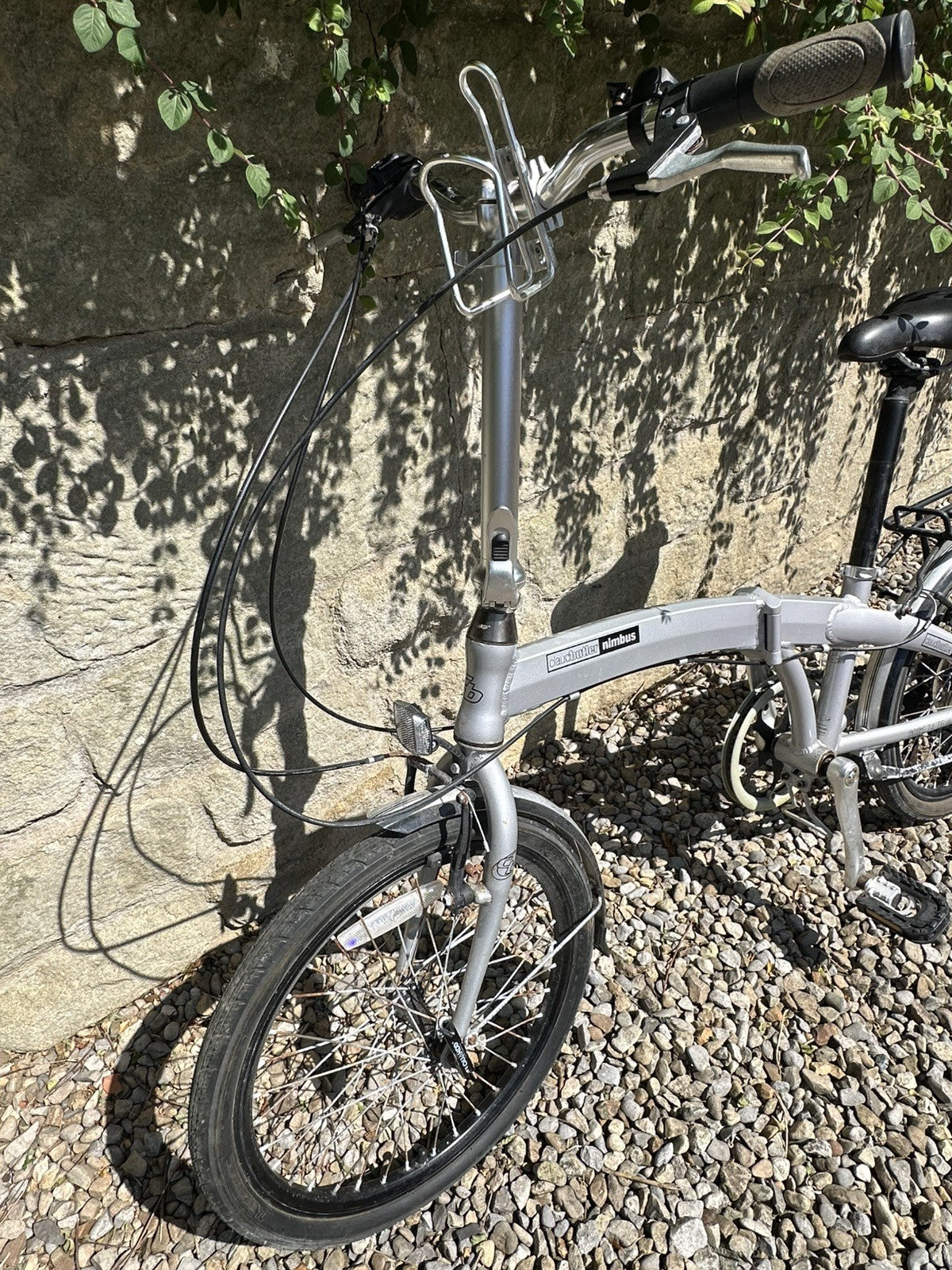 Claud Butler Nimbus Folding Bike - Lightweight Aluminium- Ready To Ride Bicycle