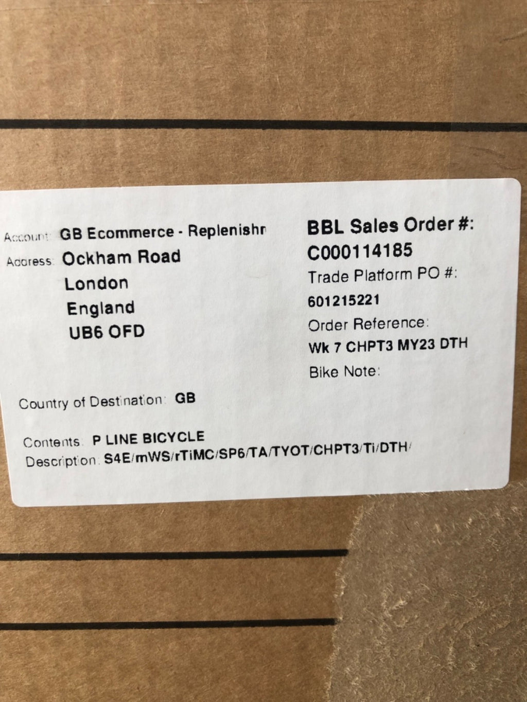 Brompton x CHPT3 V4 Limited Edition Folding Bike. Brand New in Box