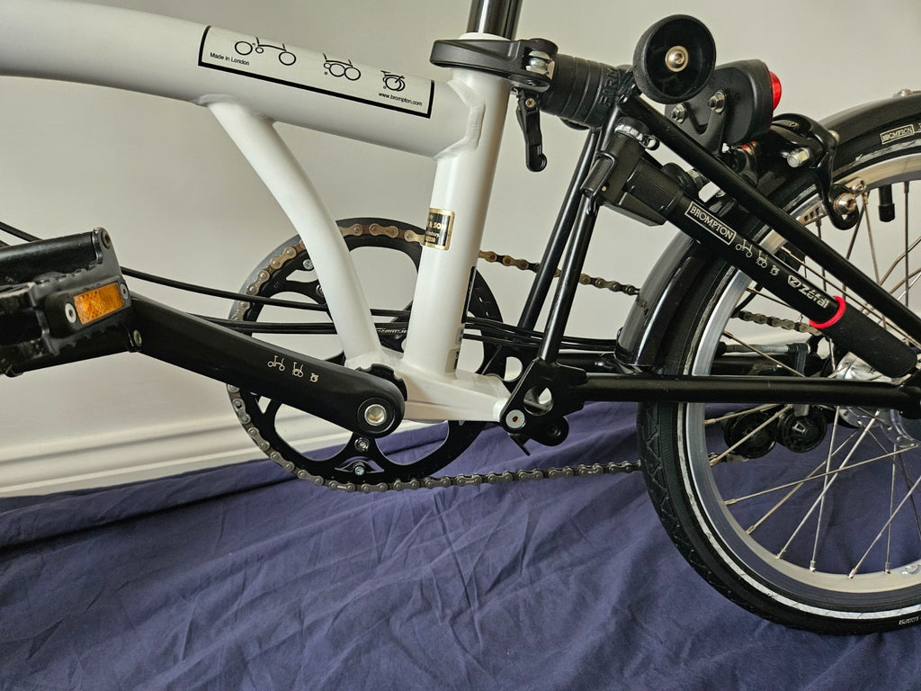 Brompton M6L - 6 Speed - C Line - Mid- White
