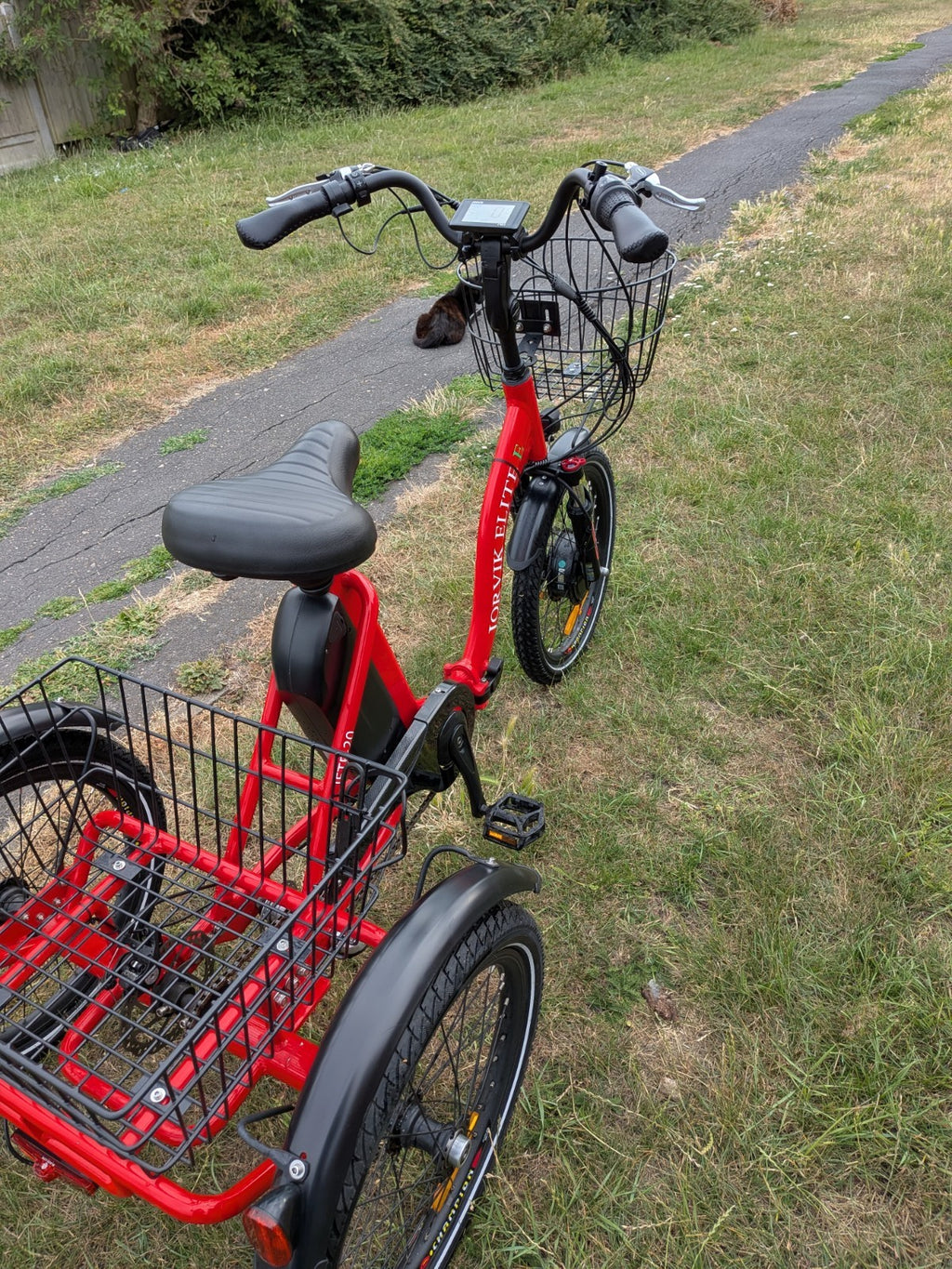 Jorvik JET-E Elite Folding Electric Tricycle,20" Wheels Excellent Condition
