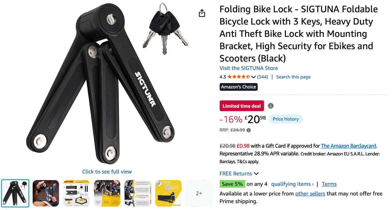 Decathlon Oxylane 120 Folding Bike