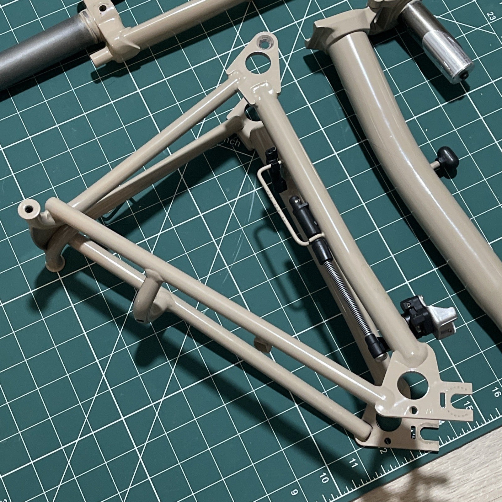 Brompton Frame Component Extremities Barbour M Stem Fork Rear Triangle