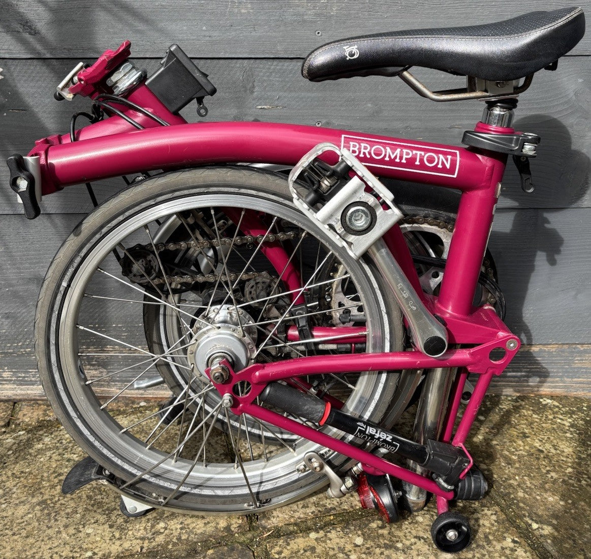 Brompton M6L in Berry Crush Folding bike C Line Equivalent - Leisure Use Only