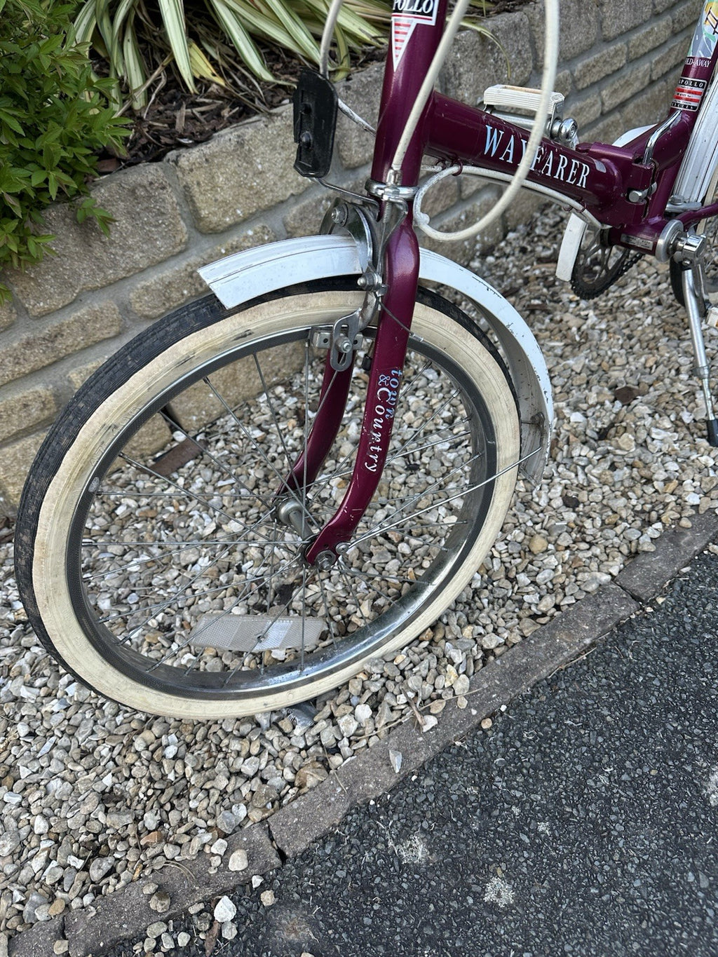 Raleigh Shopper Bike Vintage 80s 20-inch Non-Folding Wheels