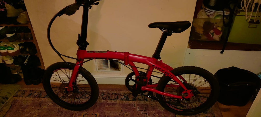 Carrera intercity folding bike