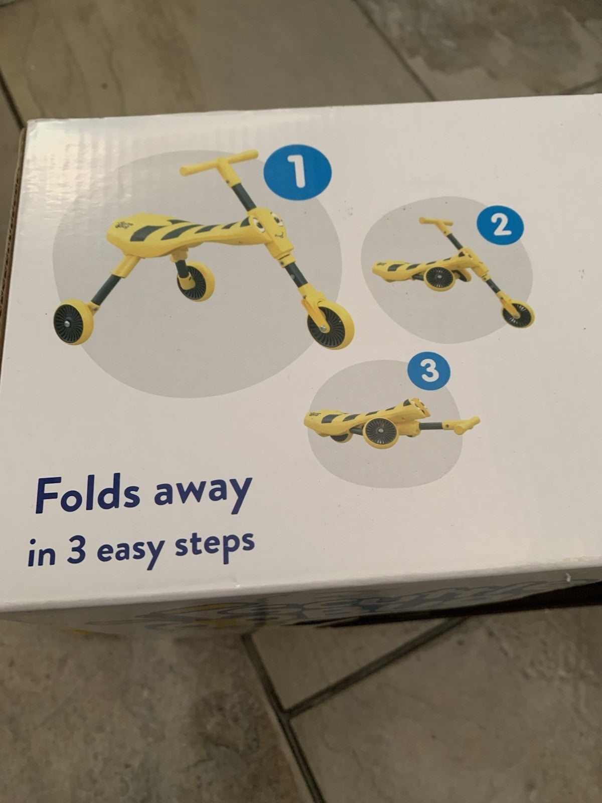Bumble The Scuttle Bug 3 Wheel Bike Age 1+ Only Used A Month See Description