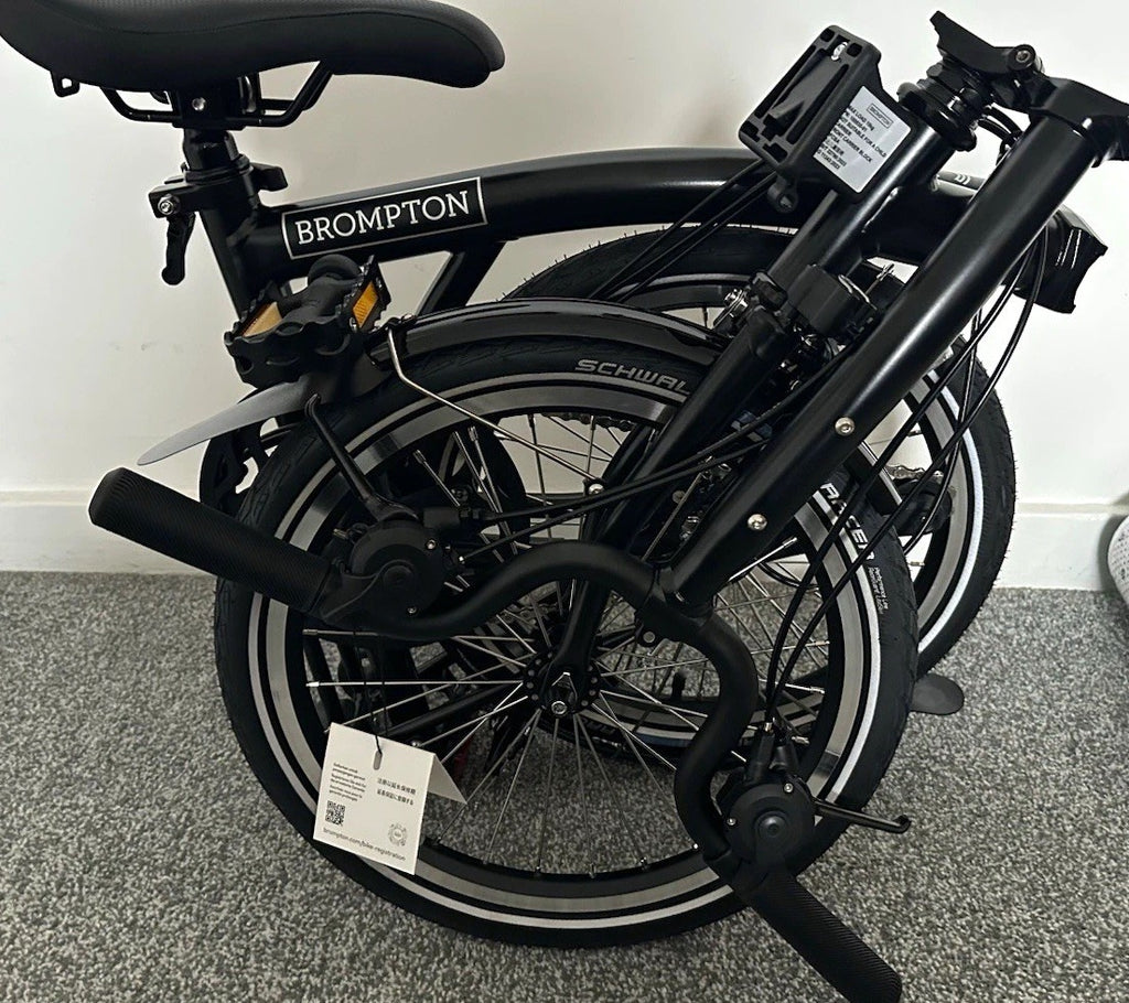 Brand new 2026 Brompton C Line 12 speed mid handlebar foldable bike