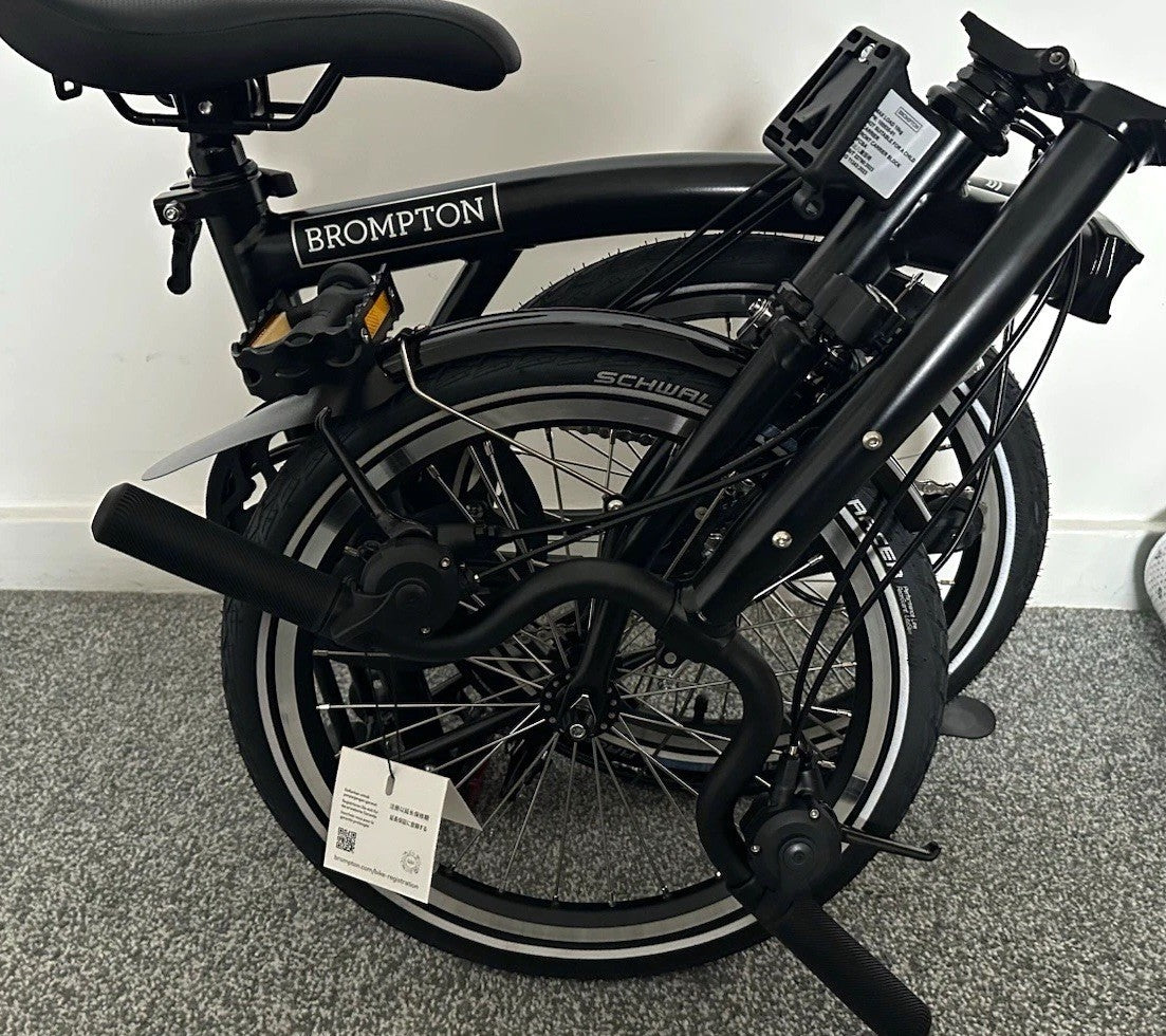 Brand new 2026 Brompton C Line 12 speed mid handlebar foldable bike