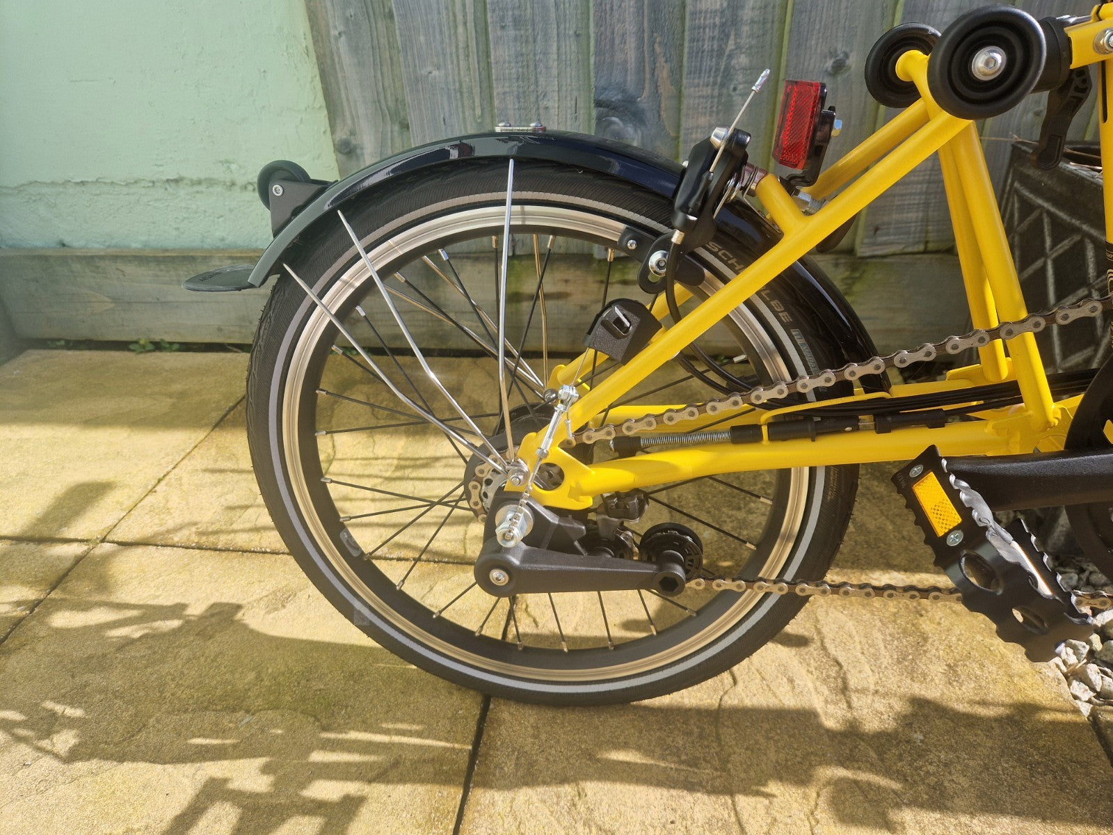 Brompton C line 6 speed folding bike used twice!