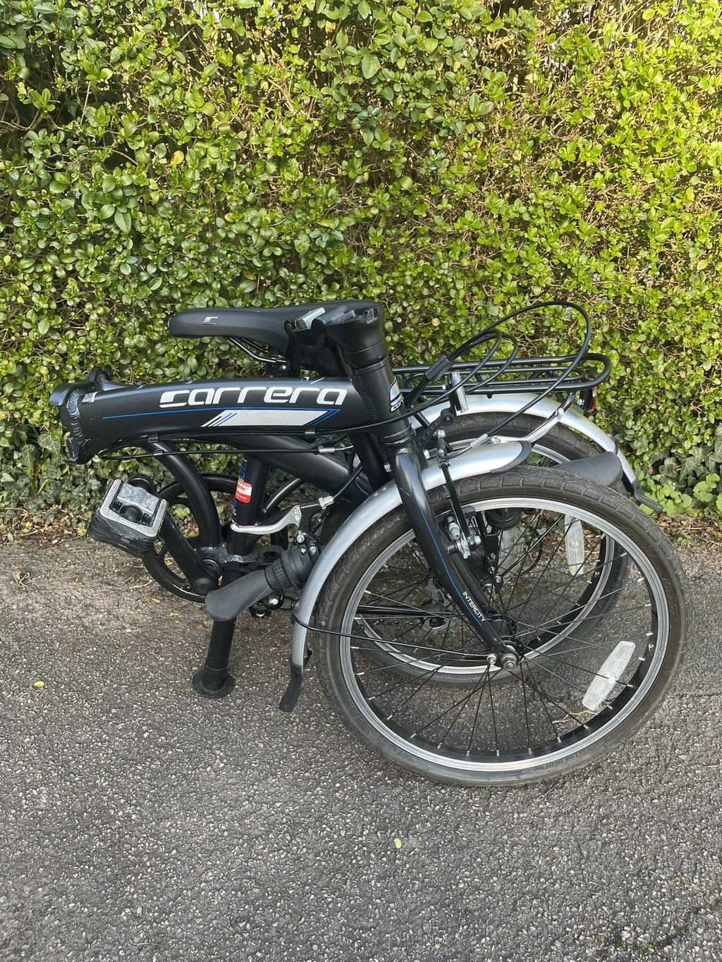 Carrera Intercity Folding Bike Black