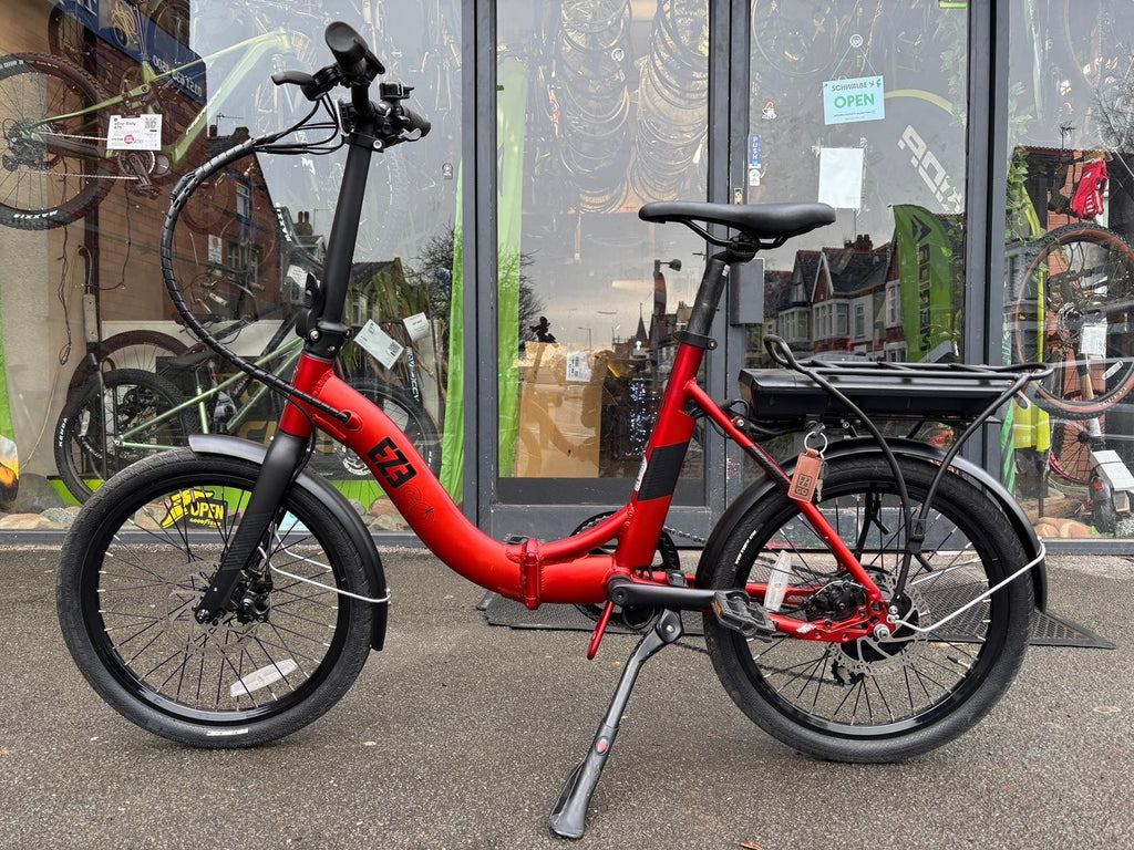 Ezego Fold LS Low Step Folding Bike, Full Service, Brand New Battery