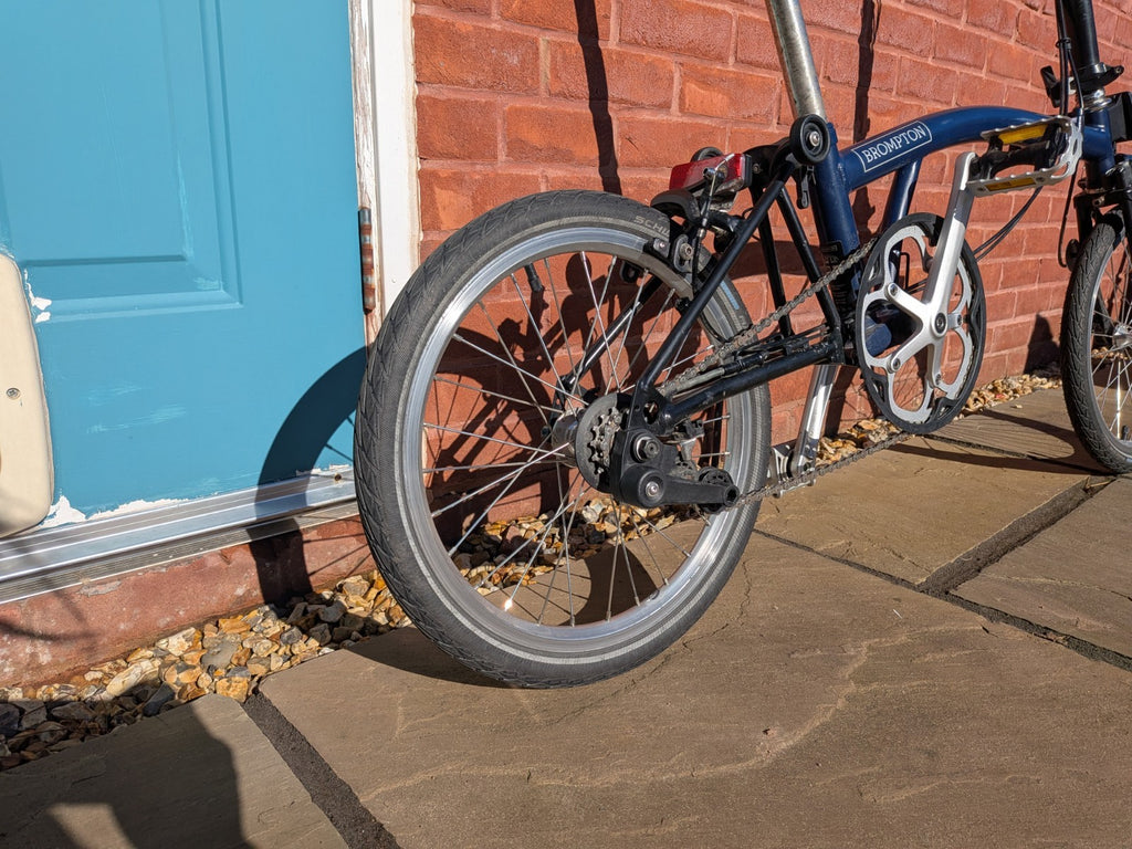 Brompton C-line Folding Commuter Bike,  two speed