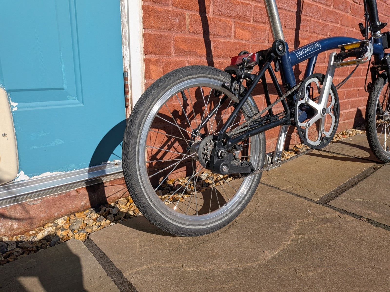 Brompton C-line Folding Commuter Bike,  two speed