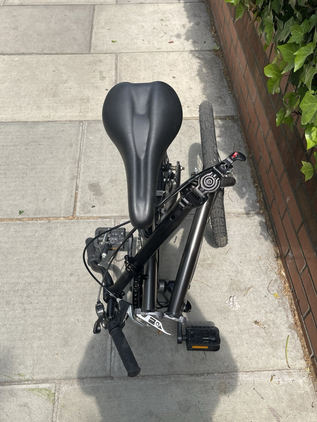 Origami Tiger Folding Bike, Grey, 20”, Compact Commuter Bike Ready To Ride Bike