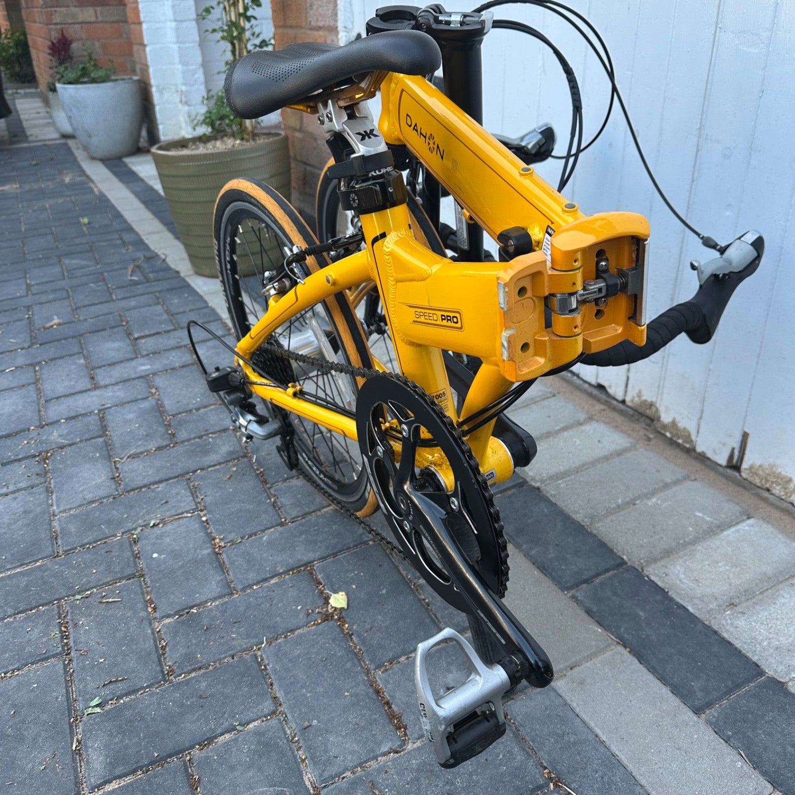 Dahon Speed Pro TT Folding Bike 27 Speed Rare Road Racing Commuter Like Brompton