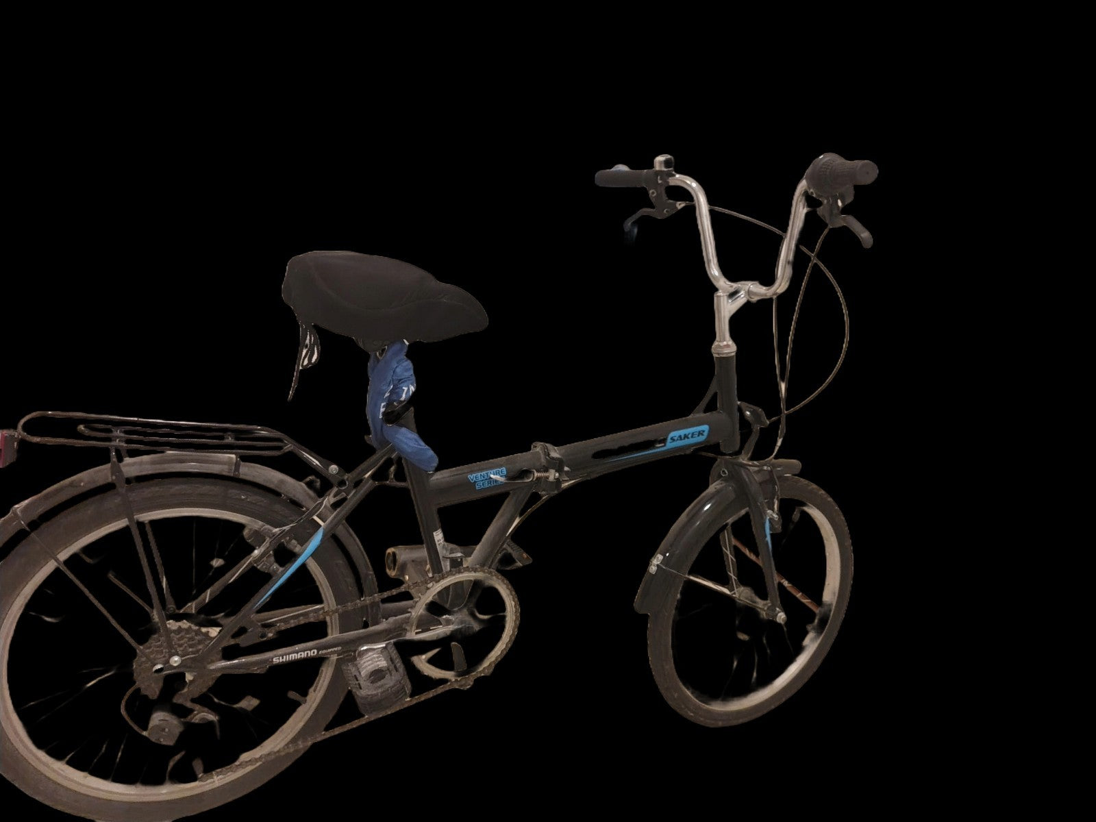 Classic MO042 Saker Folding Bike - Black