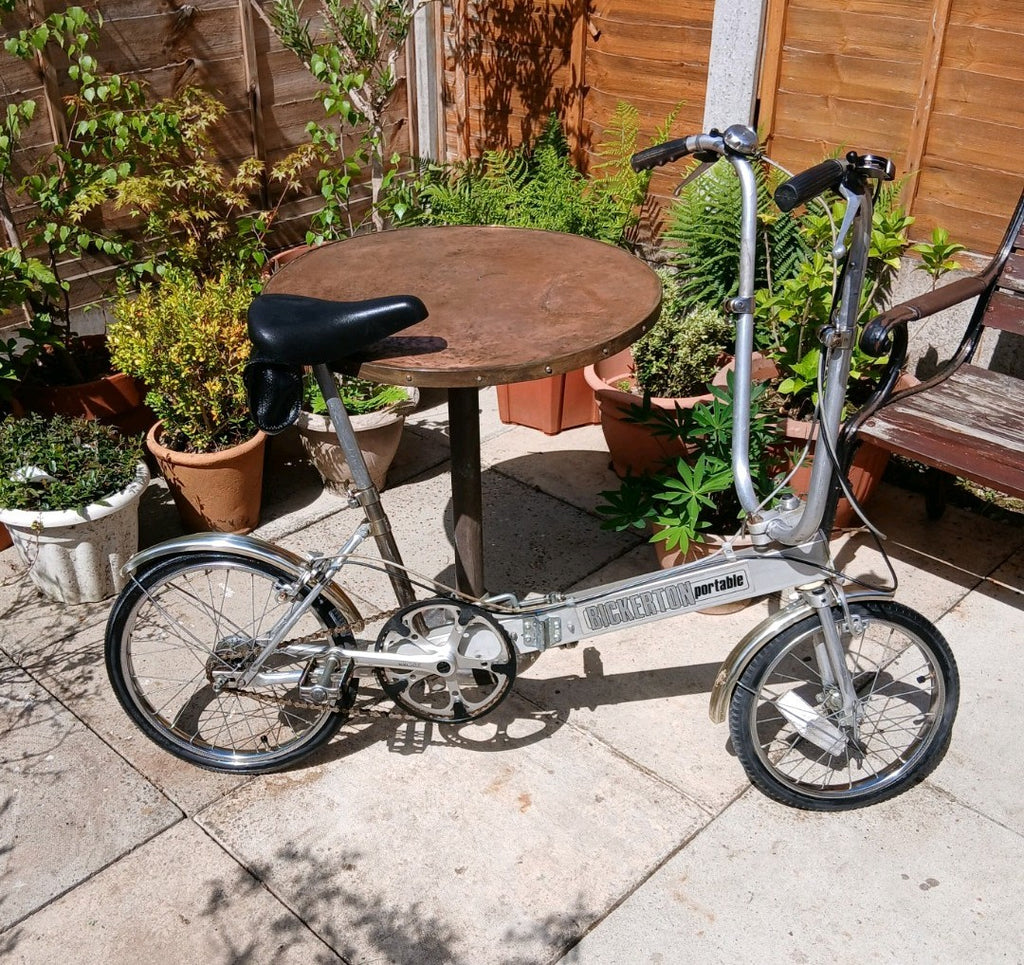 Bickerton 'Portable' Folding Bike 1984 3-Speed Light Weight UK Design Classic