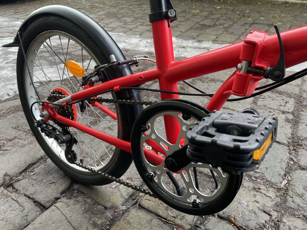 BTwin Tilt 120 Red Folding Bike