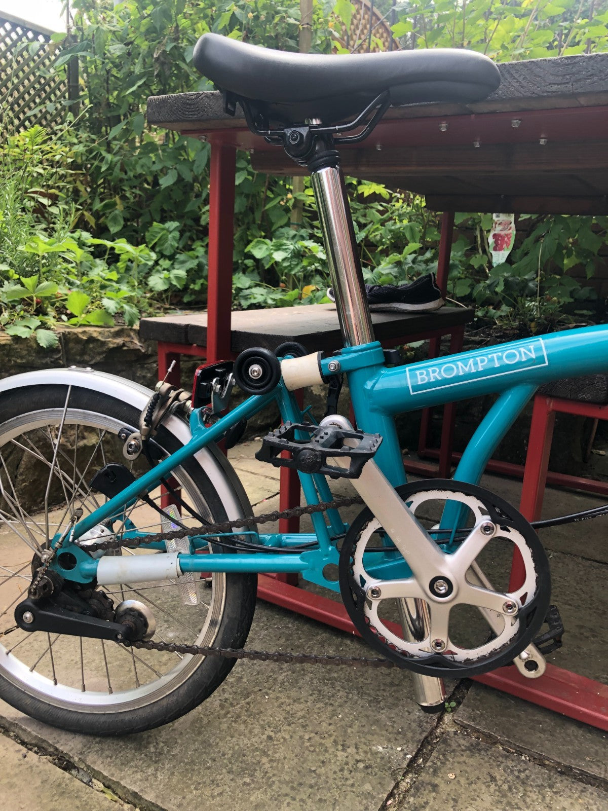 Brompton B75 16" Folding Bike - Blue