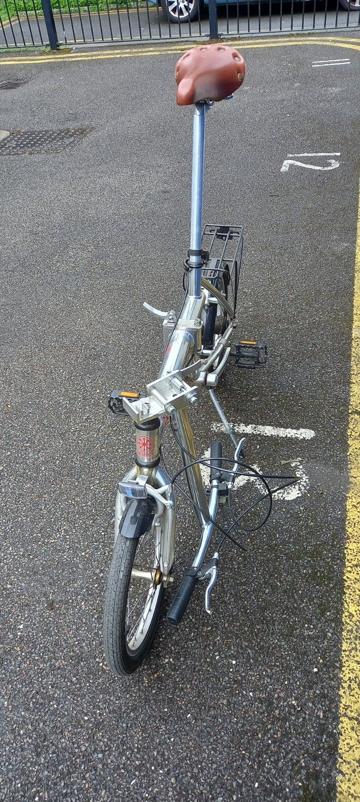 Folding Bike Kentex Silver Colour