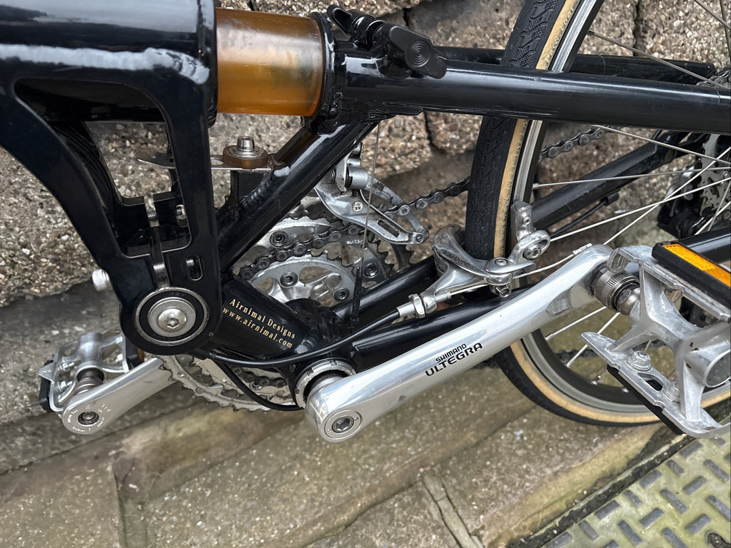 Airnimal Chameleon Handbuilt Folding Road Bike 27 Spd Ultegra Dura Ace 24” Wheel