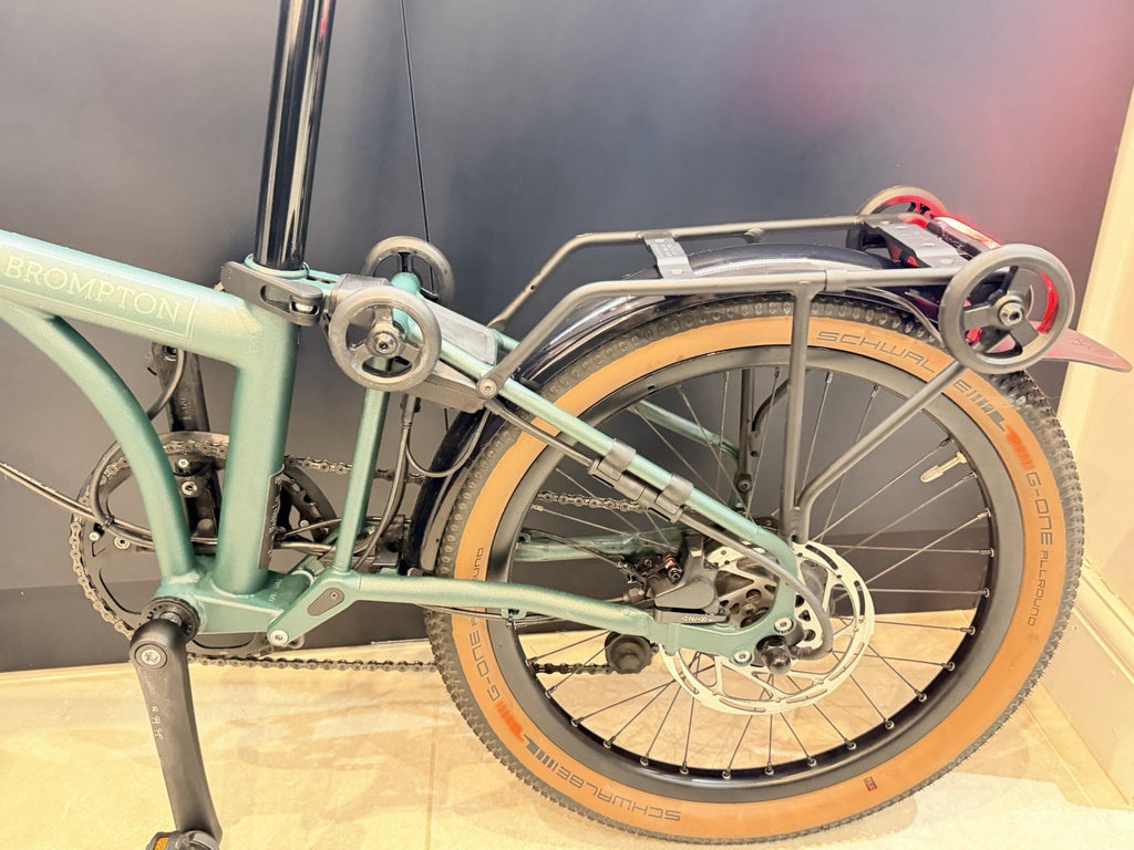 Brompton G Line Electric 4 speed - Forest Green - Medium - 164 miles, Sep 2025!
