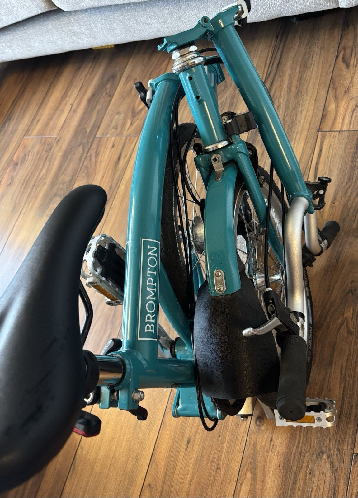 Brompton B75 16" Folding Bike - Blue
