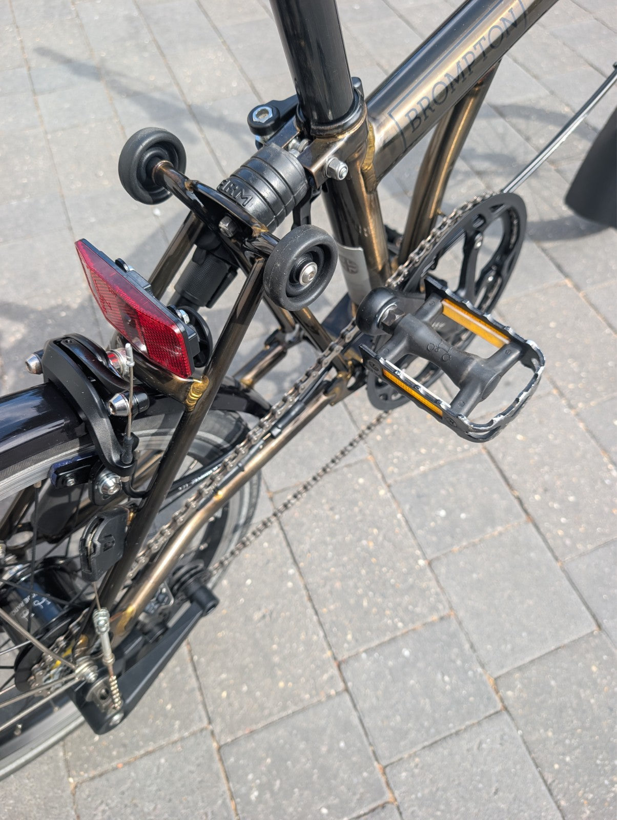 2018 Brompton C Line Folding Bicycle 6 Speed - Used