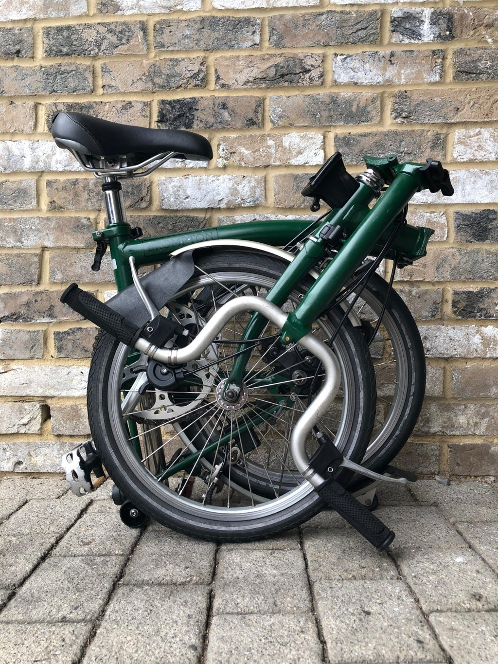 Brompton Racing Green 3 Speed Mid M3L - WORLDWIDE DELIVERY