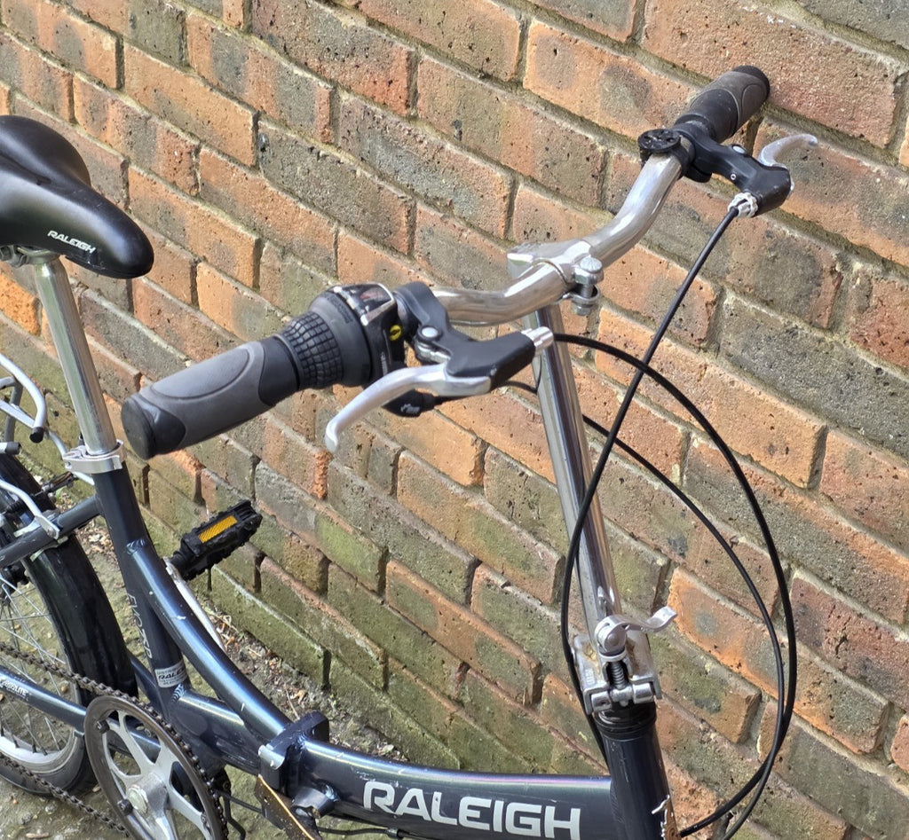 Raleigh EVO 7SP Folding Bike, Aluminum Frame, 20" Wheels, 7 Speed