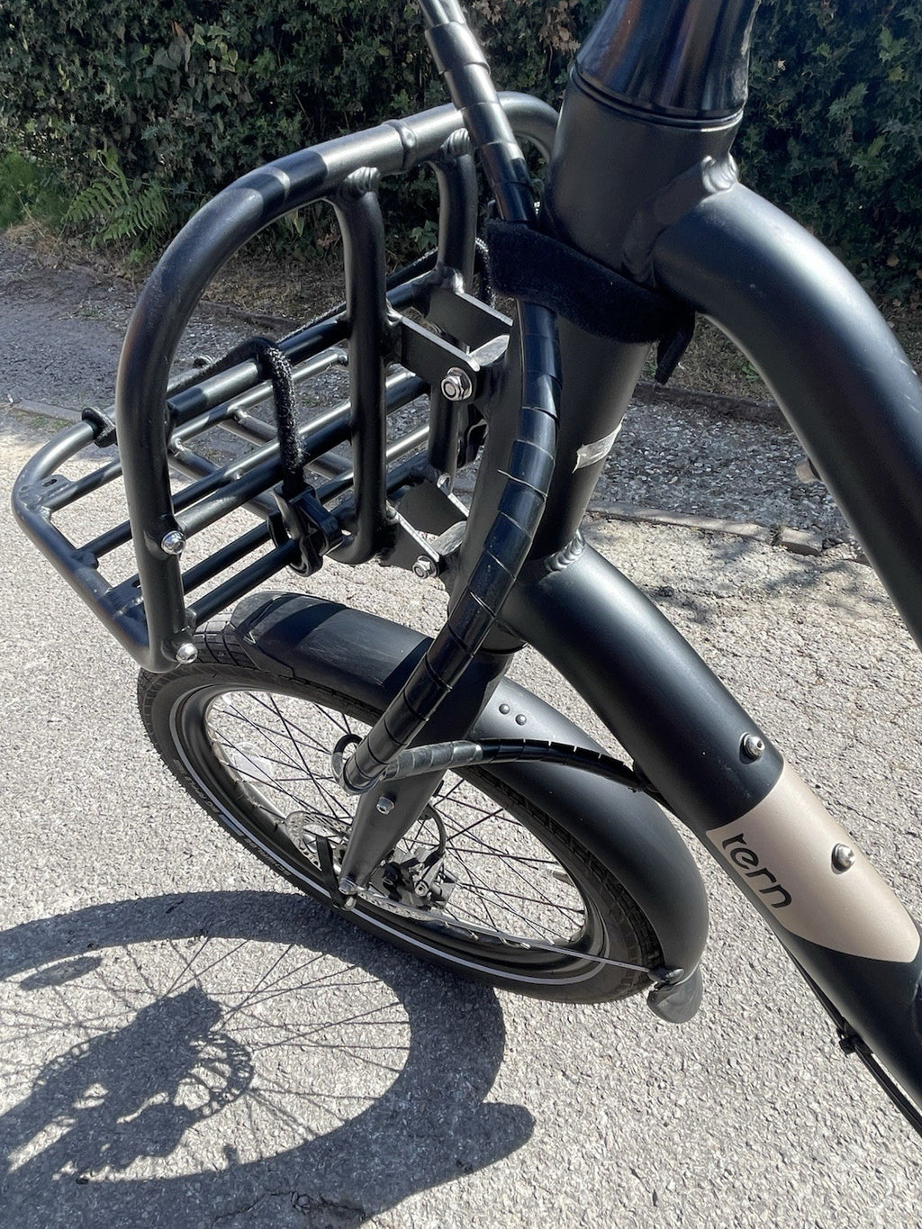 Tern Short Haul Cargo Bike With Extras To Carry Child