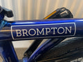 Brompton Electric M6L- 6 Speed - Bolt Blue - 2020