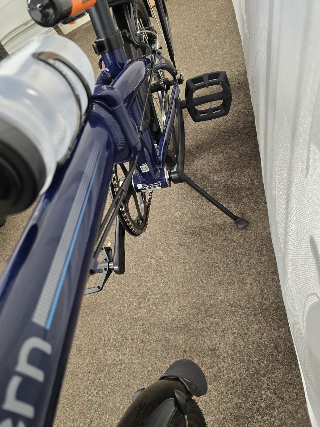 Tern Link B7 Fully Equipped With Extras 20w 7 Speed Folding Bike - Midnight Blue