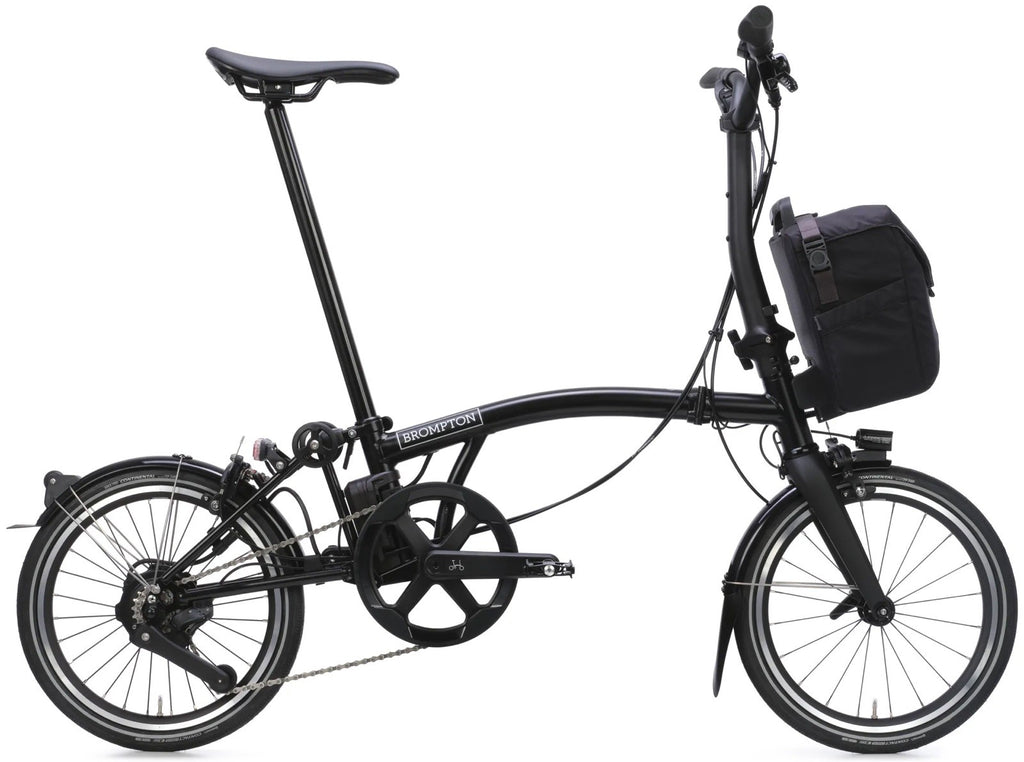 Brompton Ele ctric P Line 2026 4 Speed folding bike Matt Black M bar, New System