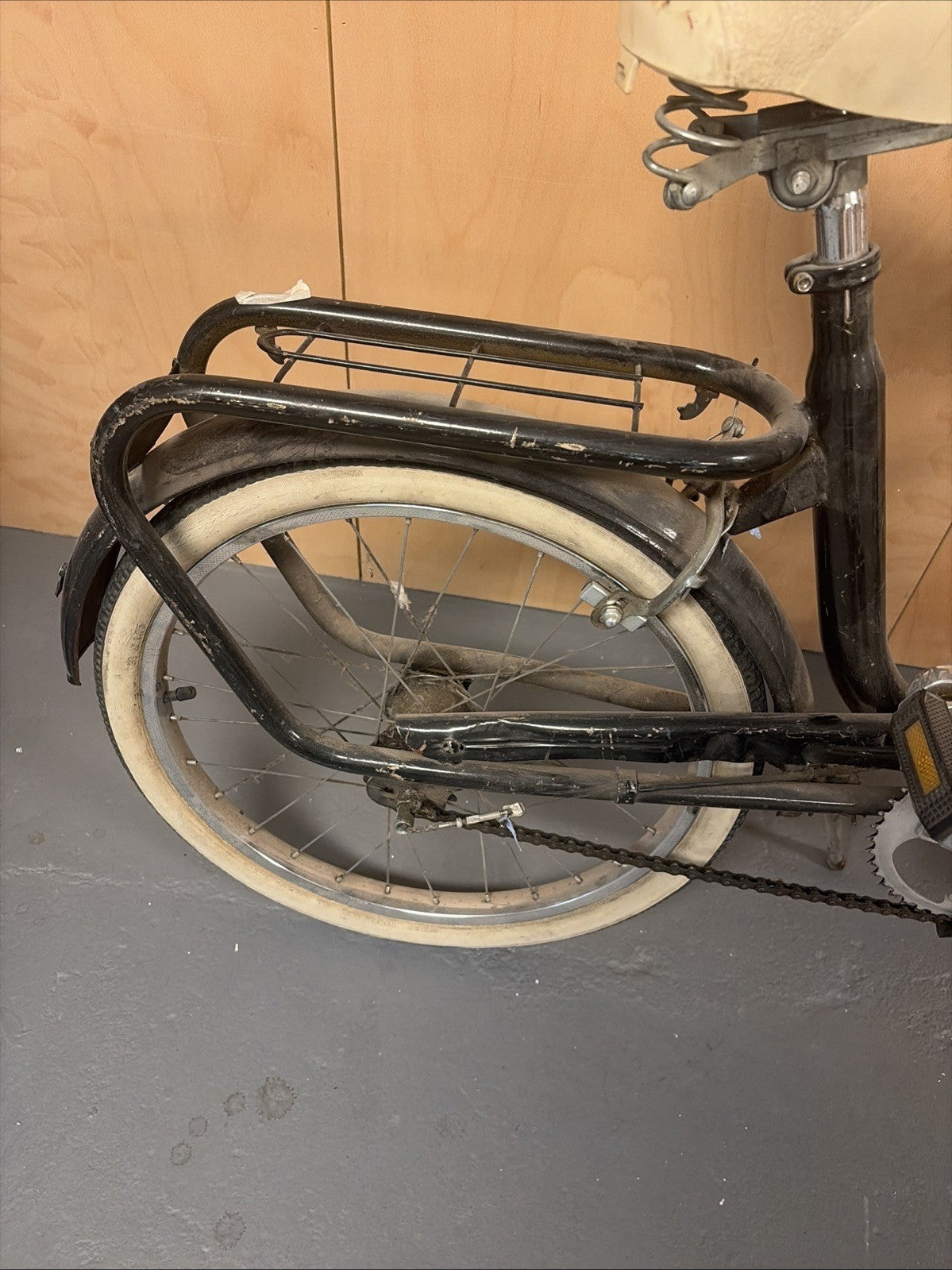 Vintage Folding Bike Girls and Ladies
