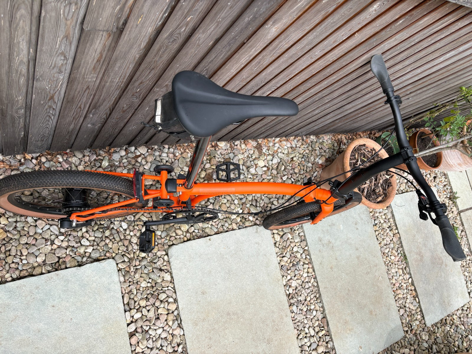Brompton G Line - 8-speed - Adventure Orange - M