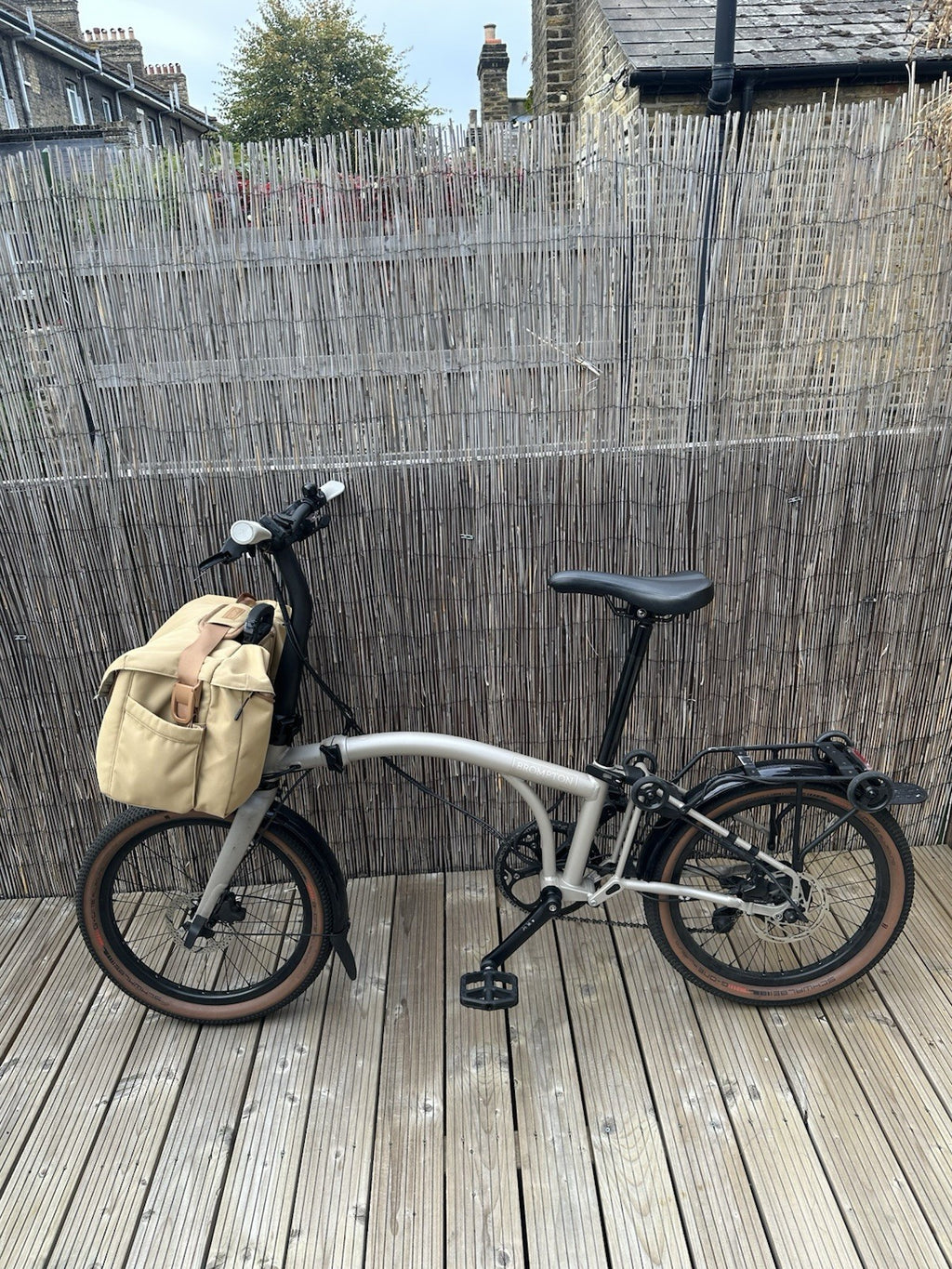 Brompton G Line 4 Speed Trail dust White Medium